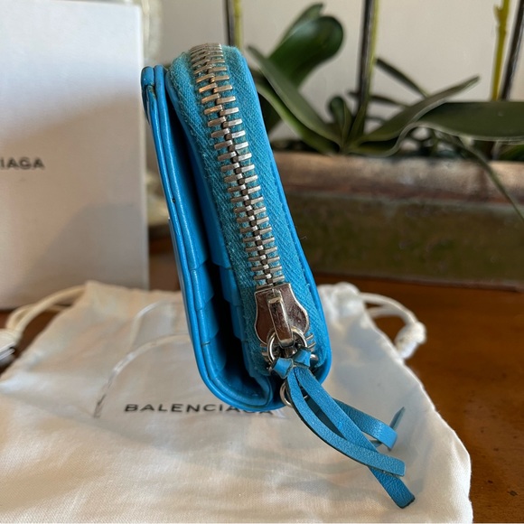 Balenciaga Paper Continental Zip Around Wallet w/ box & dust bag - Picture 9 of 10